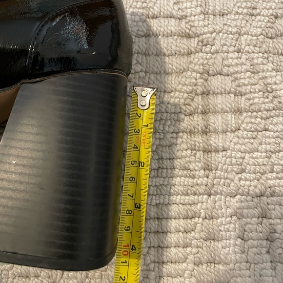 Circus by Sam Edelman Black and Gold Platform Shoes - Picture 7 of 7